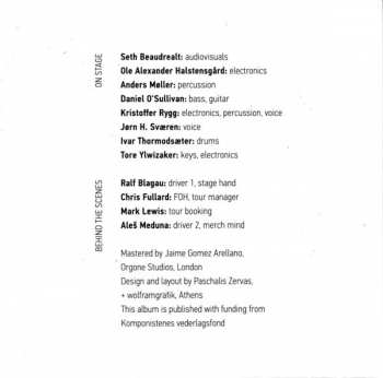 CD Ulver: ATGCLVLSSCAP