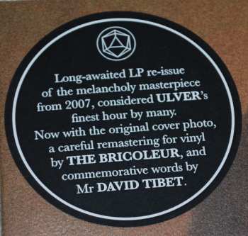 LP Ulver: Shadows Of The Sun CLR | LTD