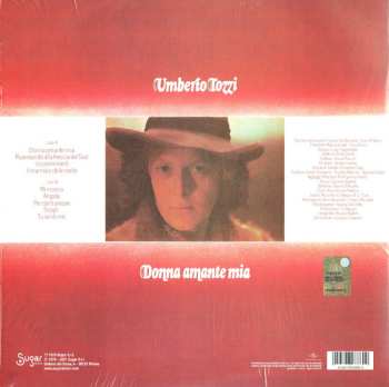 LP Umberto Tozzi: Donna Amante Mia