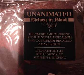 2LP Unanimated: Victory In Blood LTD