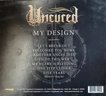 CD Uncured: My Design