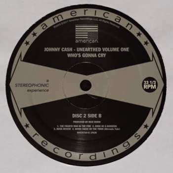 9LP/Caja Johnny Cash: Unearthed LTD
