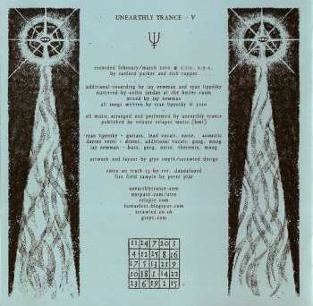 CD Unearthly Trance: V