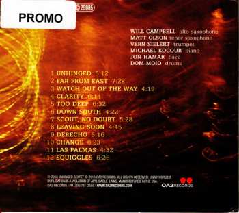 CD Unhinged Sextet: Clarity