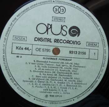 LP Anton Gajdoš: Slovenské Pomoraví