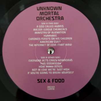 LP Unknown Mortal Orchestra: Sex & Food