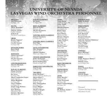 CD UNLV Wind Orchestra: Quaternity