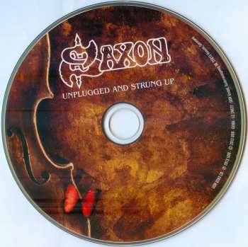 CD Saxon: Unplugged And Strung Up
