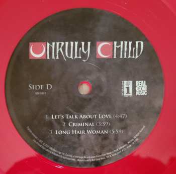 2LP Unruly Child: Unruly Child LTD | CLR