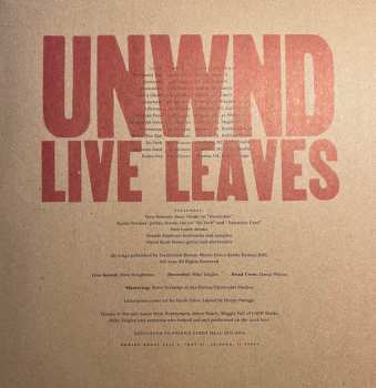 2LP Unwound: Live Leaves (10 Year Anniversary Edition) CLR