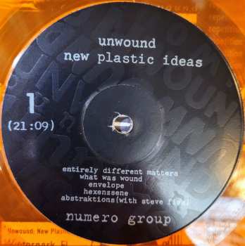LP Unwound: New Plastic Ideas CLR