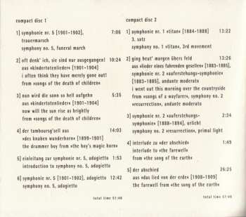 2CD Uri Caine Ensemble: Gustav Mahler In Toblach (I Went Out This Morning Over The Countryside)