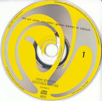 2CD Uri Caine Ensemble: Gustav Mahler In Toblach (I Went Out This Morning Over The Countryside)