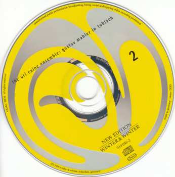 2CD Uri Caine Ensemble: Gustav Mahler In Toblach (I Went Out This Morning Over The Countryside)