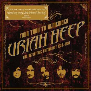2LP Uriah Heep: The Definitive Anthology 1970-1990 (yellow Vinyl)