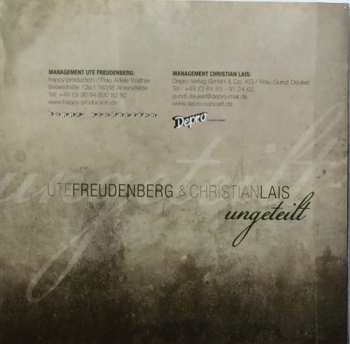 CD Ute Freudenberg: Ungeteilt