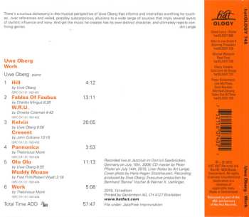 CD Uwe Oberg: Work