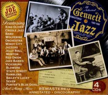 4CD/Caja Various: Gennett Jazz 1922-1930