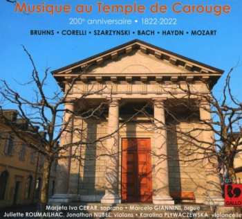 CD Various: Musique Au Temple De Carouge: Bruhns/corellis/szarzynsk