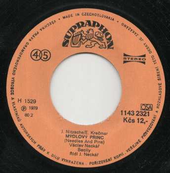 SP Václav Neckář: Mýdlový Princ / Pár Prostých Řádků