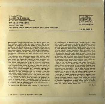 SP Václav Neckář: Píseň Pro Dívku / Massachussets