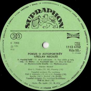 2LP Václav Neckář: Pokus O Autoportrét