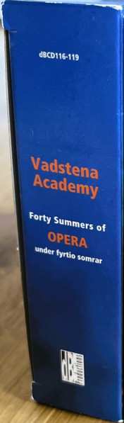 4CD/Caja Vadstena-Akademien: Forty Summers Of Opera = Opera Under 40 Somrar