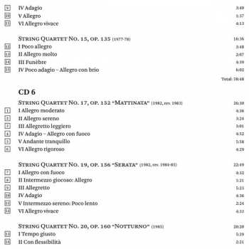 7CD/Caja Vagn Holmboe: The Complete String Quartets