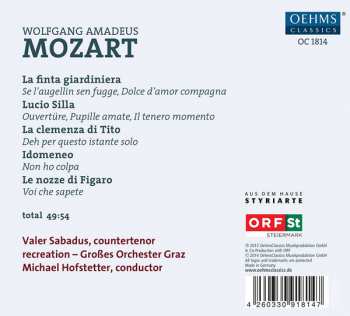 CD Valer Barna-Sabadus: Mozart Castrato Arias 