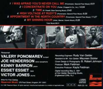 CD Valery Ponomarev: Profile