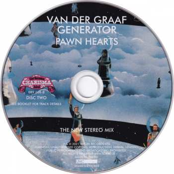 2CD/DVD Van Der Graaf Generator: Pawn Hearts DLX