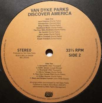 LP/CD Van Dyke Parks: Discover America
