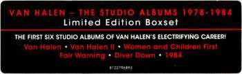 6CD/Caja Van Halen: The Studio Albums 1978 - 1984 LTD