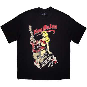 Merch Van Halen: Oversized Camiseta Running With The Devil