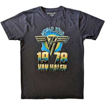 Mercancía Van Halen: Van Halen Unisex T-shirt: World Tour '78 (small) S