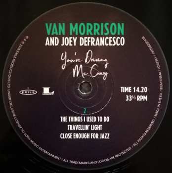2LP Van Morrison: You're Driving Me Crazy