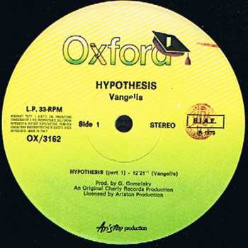 LP Vangelis: Visions Of The Future