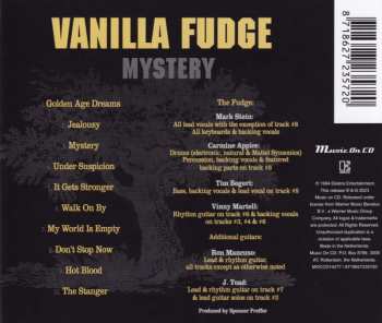 CD Vanilla Fudge: Mystery