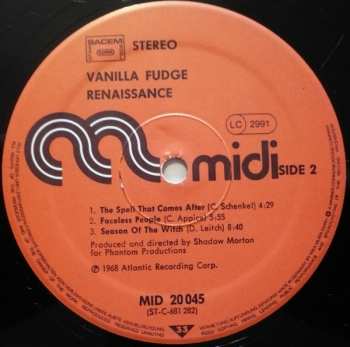 LP Vanilla Fudge: Renaissance