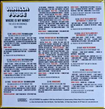 9CD/Caja Vanilla Fudge: Where Is My Mind? (The Atco Recordings 1967-1969)