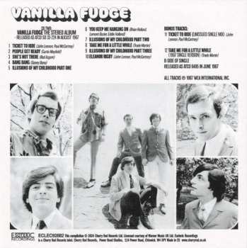 9CD/Caja Vanilla Fudge: Where Is My Mind? (The Atco Recordings 1967-1969)