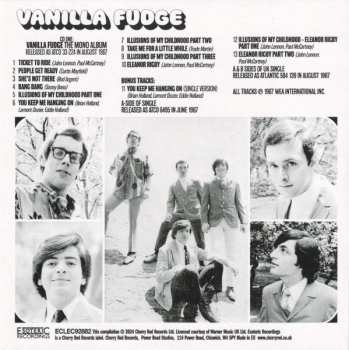 9CD/Caja Vanilla Fudge: Where Is My Mind? (The Atco Recordings 1967-1969)