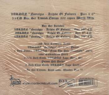 3CD/Caja Vardan: Nostalgia - Archive Of Failures - Part 4-6 LTD | NUM