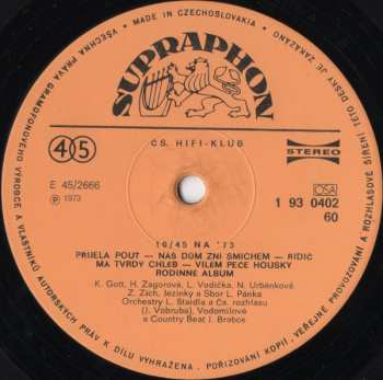 LP Various: 10/45 Na '73