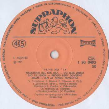 LP Various: 10/45 Na '74