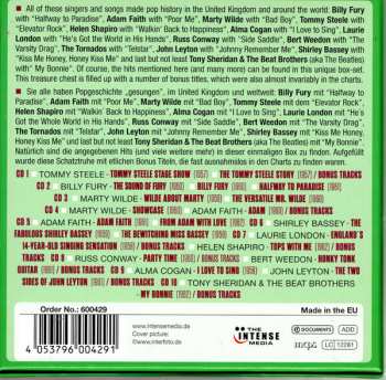 10CD/Caja Various: 13 British Pop Idols