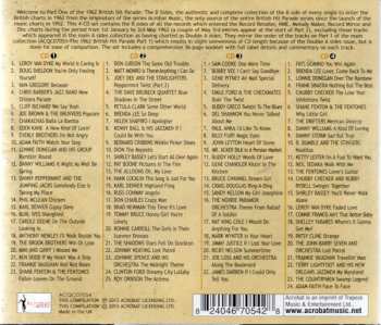 4CD Various: 1962 British Hit Parade Britain's Greatest Hits Volume 11 The B Sides Part 1 January - May