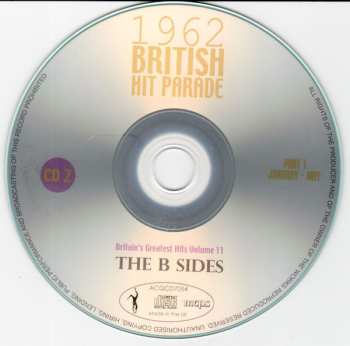 4CD Various: 1962 British Hit Parade Britain's Greatest Hits Volume 11 The B Sides Part 1 January - May