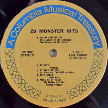 2LP Various: 20 Monster Hits