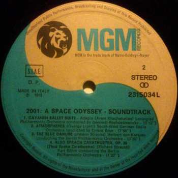 LP Various: 2001 - A Space Odyssey (Music From The Motion Picture Soundtrack)